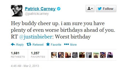Patrick Carney Tweet