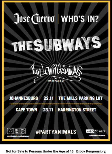 The Subways South Africa