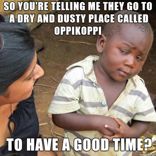 Sceptical African Child Oppikoppi