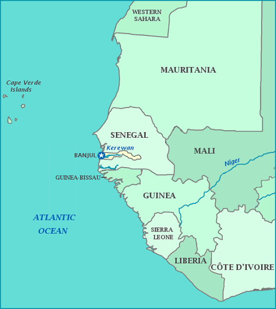 the-gambia-map