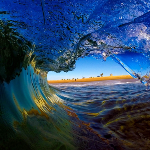 Wave tunnel GoPro photo