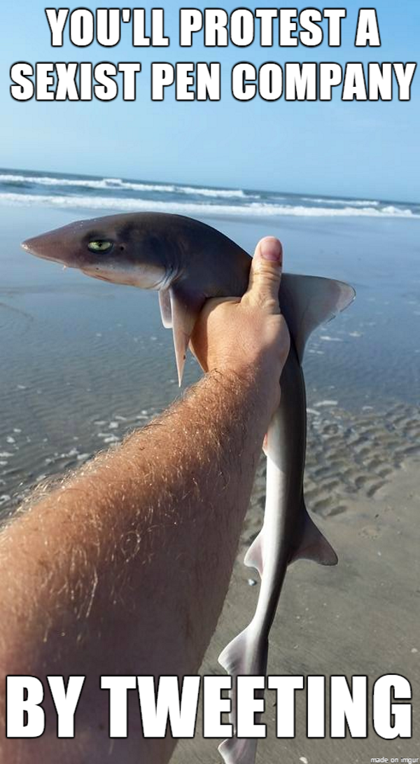 Random Gevaaalikhede 20150813 Unimpressed Shark