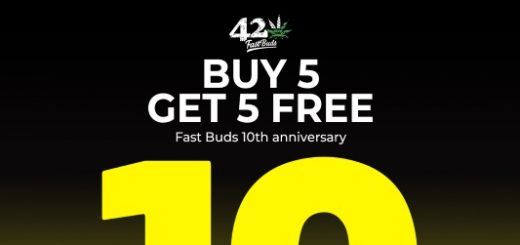 Fast Buds 5 + 5 Promo for free seeds!