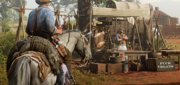 Vegans cry about the animal cruelty in Red Dead Redemption 2