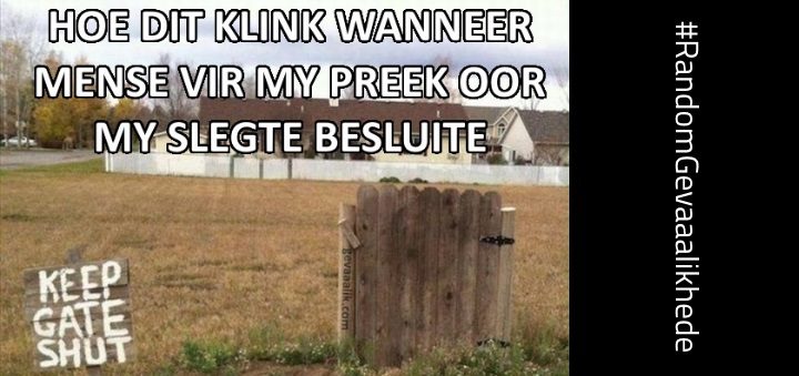 Onverwagte vakansiedag Random Gevaaalikhede
